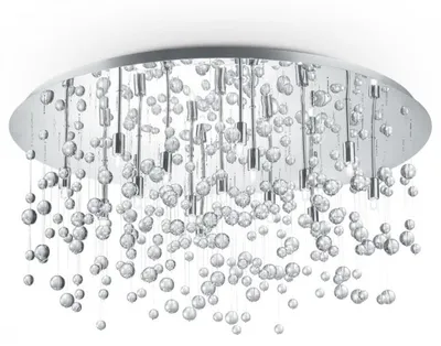 Image de Ideal Lux plafonnier Neve Pl15 chrome