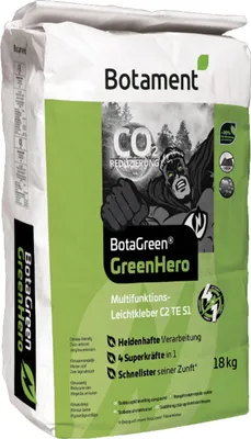 Immagine prodotto di BOTAMENT BotaGreen GreenHero Leichtfliesenkleber 18kg