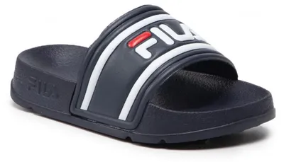 Productafbeelding van FILA Morro Bay kinderslipper, uni, blauw (donkerblauw), maat 35 EU