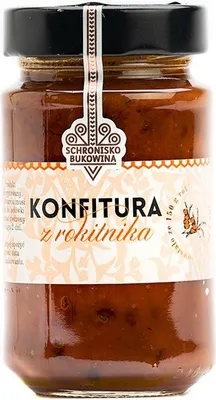 Zdjęcie produktu dla Konfitura z rokitnika 250g - Schronisko Bukowina