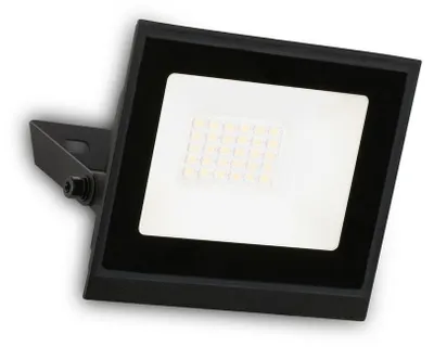 Produktbild von Briloner LED Strahler außen IP65 Staub- und Strahlwasserschutz 11x145 cm Rechteckig 20W 1800lm 4000K Neutralweiß Schwarz - Fluter Garten Garage Auffahrt