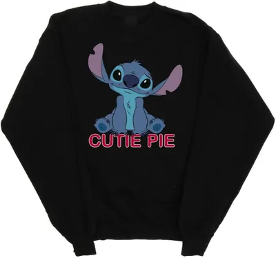 Produktbild von Disney - "Cutie Pie" Sweatshirt für Damen BI22493 (XL) (Schwarz)