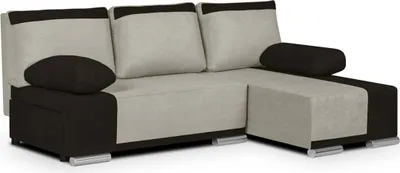 Produktbild von Ecksofa mit Schlaffunktion DRED - Beige/Braun