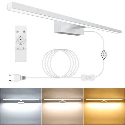 Obrázok produktu pre LED zrkadlové svetlo do kúpeľne - 80 cm dimovateľné s diaľkovým ovládaním