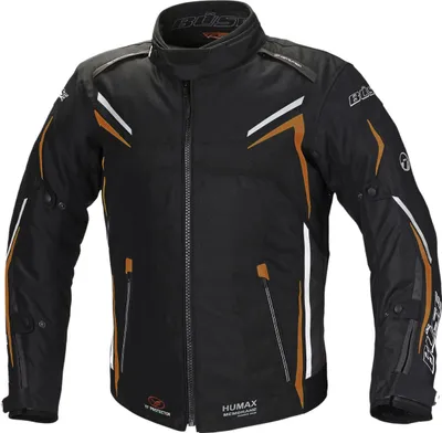 Obrázek produktu pro Büse Mugello textilní bunda černá / oranžová pánská S