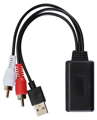 AUX-Empfängermodul für Auto, Bluetooth-Adapter, 12V, schwarz