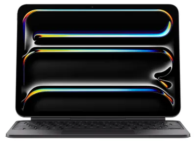 Produktbild von Apple Magic Keyboard für iPad Pro 11" (5. Gen), Schwarz, Smart Connector, Deutsch