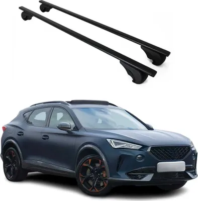 Image de Barres de toit Transversales pour Cupra Formentor 2020-2025 Fer Noir
