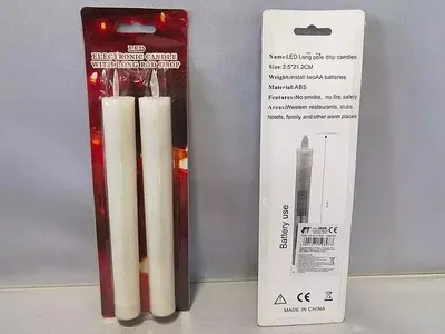 Immagine prodotto di Candele a batteria 2 pezzi