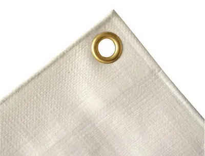 Zdjęcie produktu dla Plandeka z tkaniny 3 x 4 m, biała, 280 g/m², typ 440304
