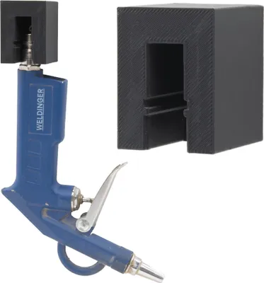 Produktbild von Wandhalter für Druckluft Zubehör Pneumatik Kupplung Geräte Halter Wandhalterung