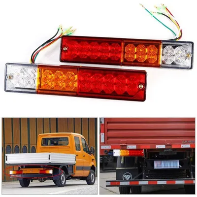 Productafbeelding van Achterlichten voor aanhanger, 12V, 20 LED, 2 stuks