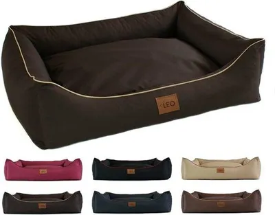 Image de Famanu Hundebett lavable - Canapé Leo, disponible en différentes tailles et couleurs