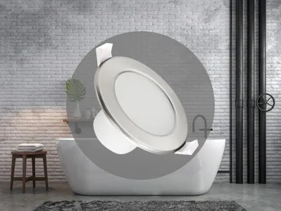 Zdjęcie produktu dla Oprawa 7W/IP44/DR01/SMD/4000K/WH - LDL153/S
