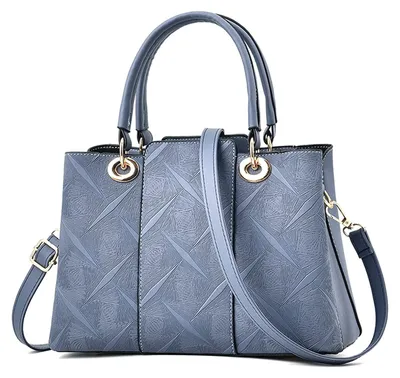 Immagine prodotto di Elegante borsa a tracolla da donna in ecopelle, impermeabile e con motivo decorativo