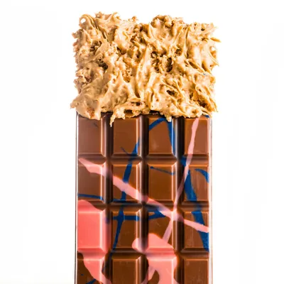 Produktbild von Peanut Fudge Tafel Erdnuss Schokolade 220g