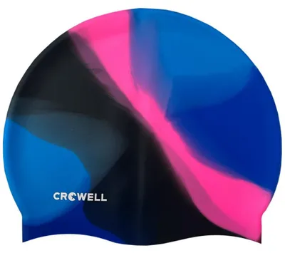 Obrázok produktu pre Crowell – plavecká čiapka „Multi Flame 17“ MR1332 (jednotná veľkosť) (čierna/modrá/ružová)