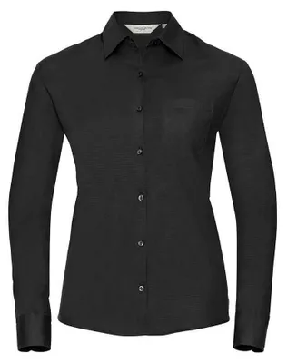 Immagine prodotto di Russell - Camicia "Classic" da donna a maniche lunghe LT3652 (4XL) (nera)