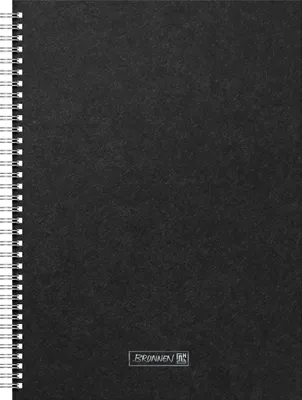 Immagine prodotto di BRUNNEN 105589490 BRUNNEN Notizbuch Premium Wire DIN A4 punktkariert, schwarz Hardcover 192 Seiten