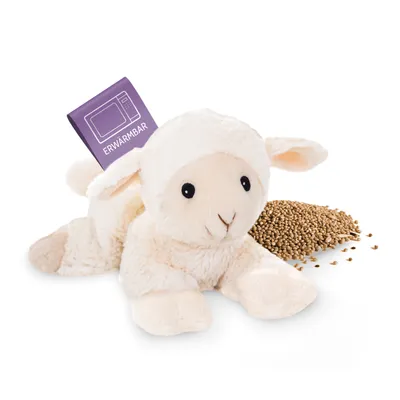 Produktbild von Habibi Plush Lämmchen Wärmekuscheltier