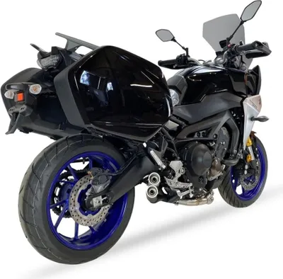 Produktbild von SP 1111382 IXIL Hyperlow Komplettanlage Edelstahl schwarz / Aluminium poliert - XY9380XB passend fuer YAMAHA MT-09