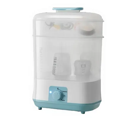 Produktbild von Babyflaschen-Sterilisator, 2-in-1-Flaschentrockner, 72 Stunden sterile Aufbewahrung, für 8 Flaschen, für Babyflaschen und Babyprodukte