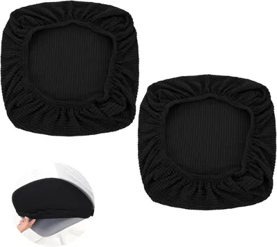 Obrázek produktu pro Potah na kancelářskou židli, elastický, omyvatelný, 2 kusy, rozměry 40-60 cm, vhodný pro kanceláře a restaurace