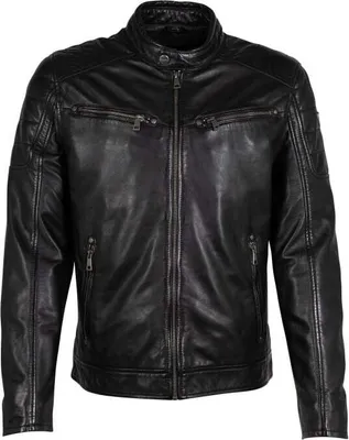 Produktbild von Mauritius Lederjacke Herren GB Derry Laorv schwarz Basics 100% Leder L