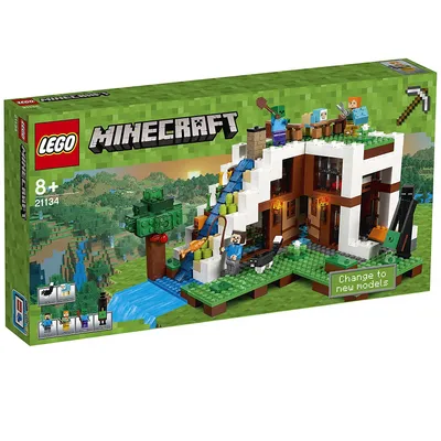 Produktbild von LEGO® - Minecraft™, Unterschlupf im Wasserfall; 21134