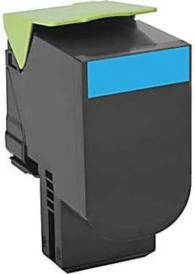 Immagine prodotto di Lexmark 80C0X20 cartuccia toner 1 pz Originale Ciano