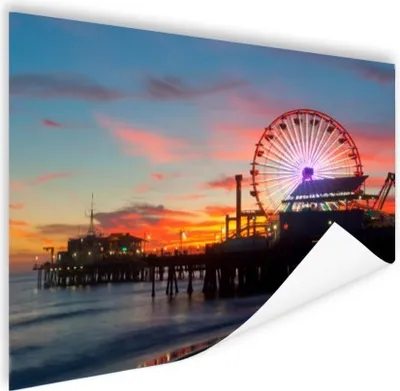 Produktbild von MuchoWow® Poster Messegelände - Los Angeles - Amerika 60x40 cm - Schlafzimmerdekoration