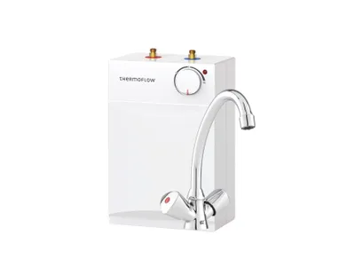 Produktbild von Boiler Warmwasserspeicher 5 L Untertisch Niederdruck 2kW + Armatur Thermoflow