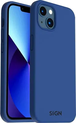 Produktbild von Liquid Silikonhülle für iPhone 14 Plus - Meeresblau