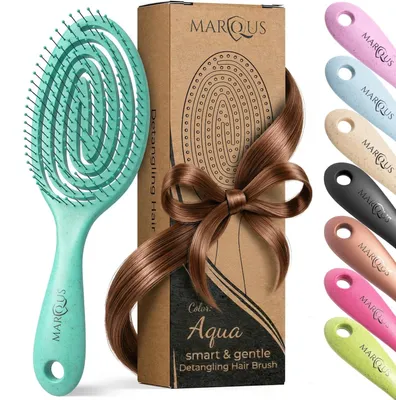 Produktbild von marQus Bio Haarbürste & Entwirrbürste ohne Ziepen