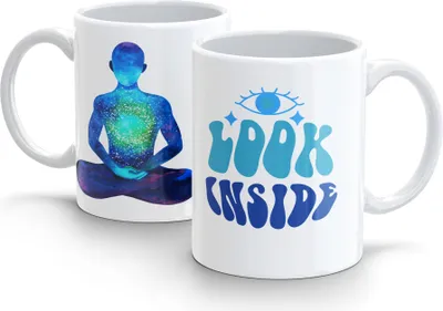 Produktbild von Kubek 300ml Medytacja Namaste Meditation Zeit v1