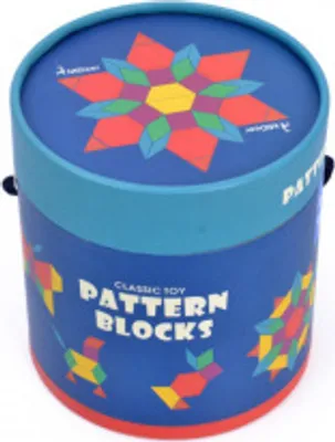 Produktbild von Mideer Holzbausatz in geometrischen Formen 250 Teile