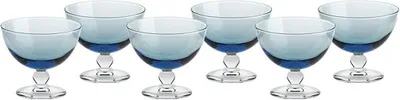 Produktbild von Eisschale Eisbecher Dessertschale 6er-Set aquablau Piccolo Colori 280ml Gelato