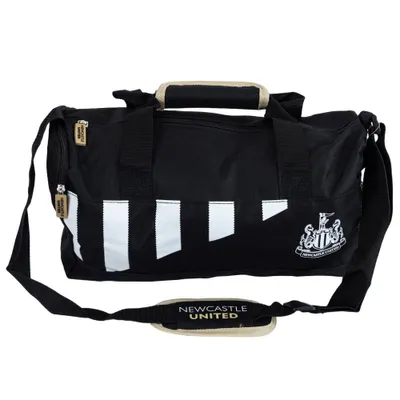Obrázok produktu pre Newcastle United FC - Cestovná taška, pruhovaná TA12089 (jedna veľkosť) (čierna/biela)