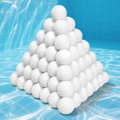 Productafbeelding van Solidchoice - Herbruikbare Filterballen voor Zwembad 1000 g