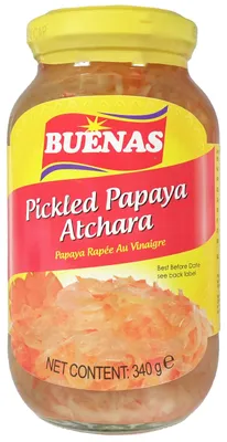 Produktbild von Bueanas Pickled Papaya Atchara 340g