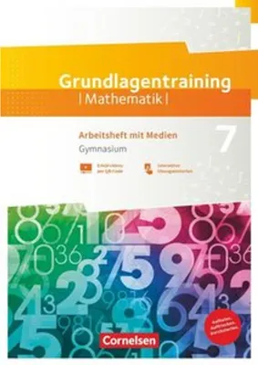Image de Fundamente der Mathematik 7. Schuljahr Gymnasium. Grundlagentraining - Arbeitsheft mit Medien und Lösungen