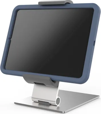 Zdjęcie produktu dla DURABLE Uchwyt do tabletu z podstaw? sto?ow? TABLET HOLDER TABLE XL, Srebrny, 893723