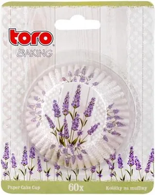 Obrázek produktu pro Toro Košíček Na Muffiny "Levandule 2", 60Ks_Extutc