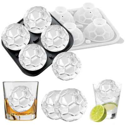 Silikon-Eiswürfelform 5,5 cm mit Deckel, BPA-frei