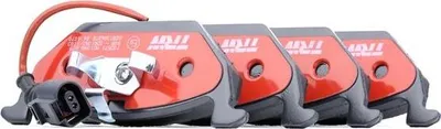 Produktbild von TRW GDB1386DTE Bremsbeläge Satz Vorne für VW Golf IV Schrägheck (1J1) Golf V Schrägheck (1K1) POLO (9N) GOLF PLUS (5M1, 521) für AUDI A3 Sportback
