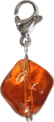 Image de Porte-clés Kentucky Horsewear « Lucky Charm » avec pendentif en pierre, marron, taille L