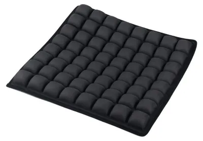 Imagen del producto de Inovra - Cojín inflable 3D para la espalda y el asiento - Cojín para silla de oficina - Cojín para el asiento del coche - Cojín para el coxis - Suave y cómodo