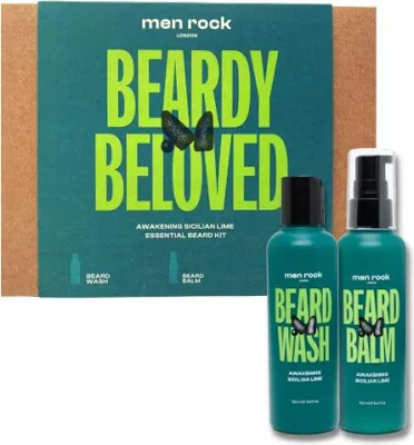 Produktbild von Men Rock London Geschenkset zur Bartpflege: Sicilian Lime Bartpflege-Set (Duo)