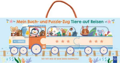 Image de Mein Buch- und Puzzle-Zug: Tiere auf Reisen