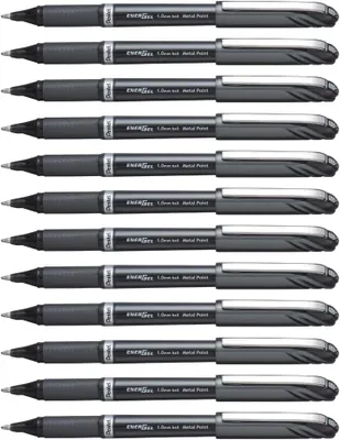 Obrázok produktu pre Pentel BL30-A BL30 Energel plus – gélová fixa s tekutým atramentom – 0,5 mm – čierna